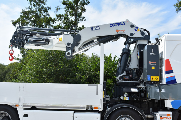 Copma Laadkraan 650 Open Laadbak Vanhout Besix Volvo Geel (31)