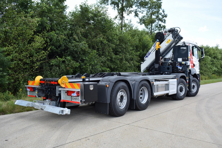 Copma Laadkraan Containerhaak Takelbril Man Renotec Geel (2)