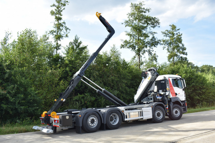 Copma Laadkraan Containerhaak Takelbril Man Renotec Geel (6)