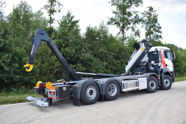 Copma Laadkraan Containerhaak Takelbril Man Renotec Geel (7) 2