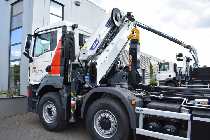 Copma Laadkraan Containerhaak Takelbril Man Renotec Geel (9)