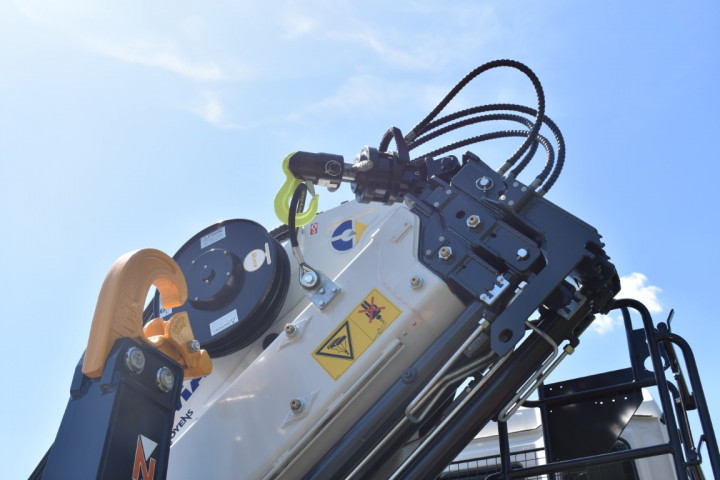 Copma Laadkraan Containerhaaksysteem Haaksysteem Man Gemeente Grobbendonk (1)