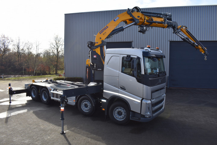 Copma Laadkraan Containersysteem Haaksysteem Funderingswerken Mees Kasterlee Volvo (11)