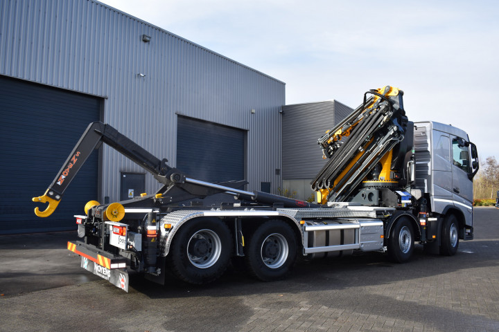 Copma Laadkraan Containersysteem Haaksysteem Funderingswerken Mees Kasterlee Volvo (2)