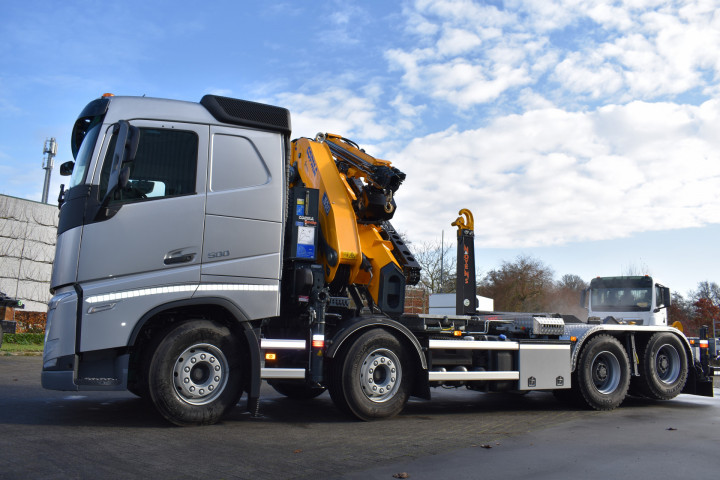 Copma Laadkraan Containersysteem Haaksysteem Funderingswerken Mees Kasterlee Volvo (4)
