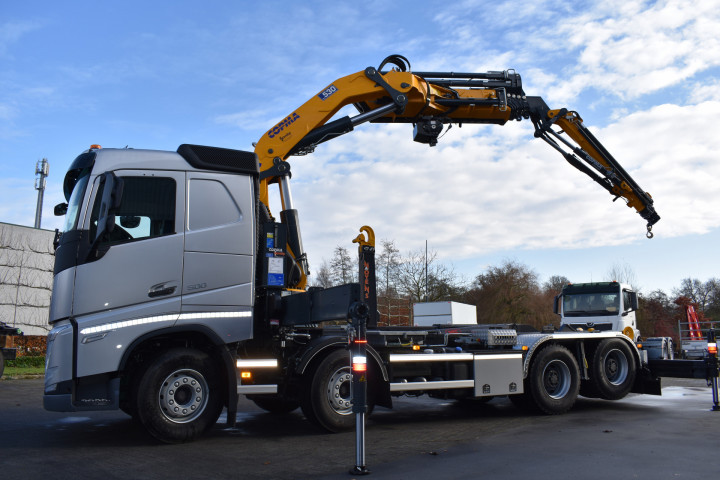 Copma Laadkraan Containersysteem Haaksysteem Funderingswerken Mees Kasterlee Volvo (8)