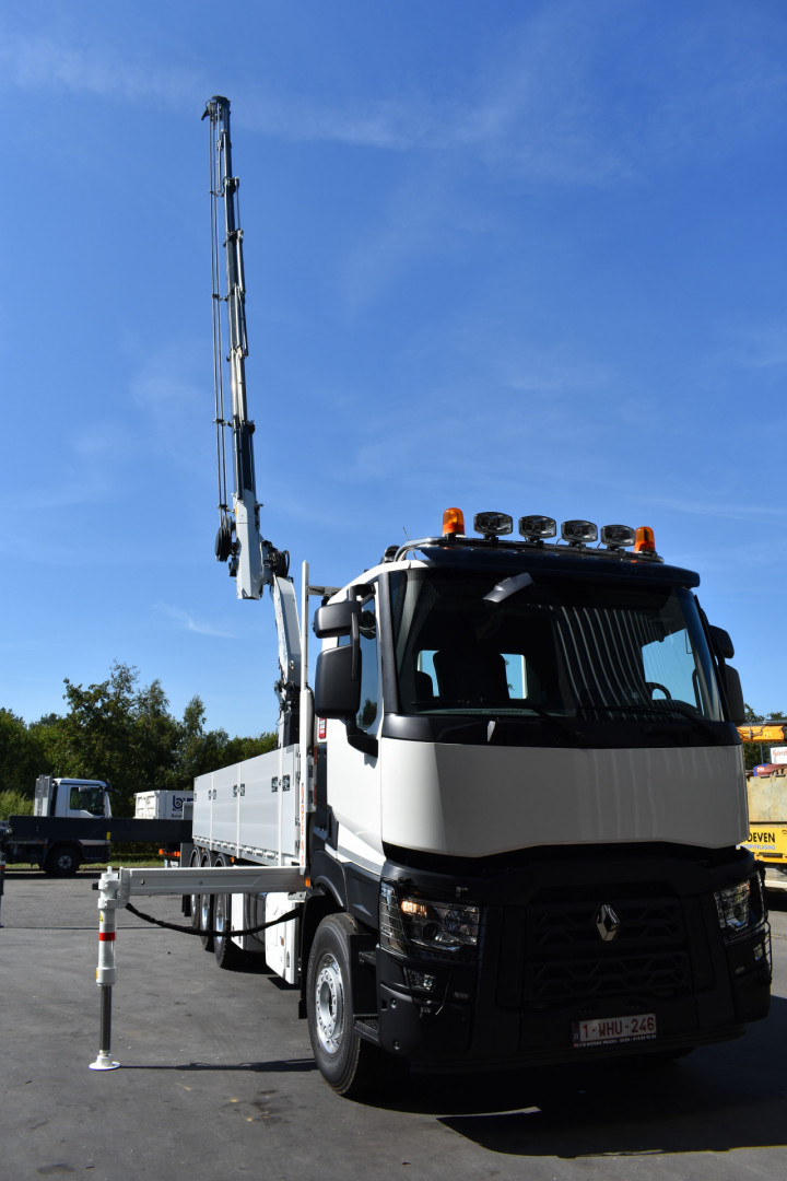 Copma Laadkraan Heyns Open Laadbak Vrachtwagenopbouw Renault Oud Turnhout (10) 2