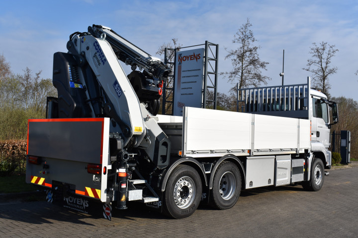 Copma Laadkraan Man Vrachtwagen Retie Schrijnwerkerij Smets (1)