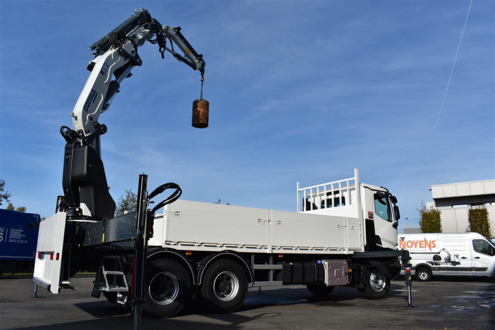 Dakdekkerskranen Dakwerkerskranen Laadkraan Copma Dakwerken Verelst Renault (4)