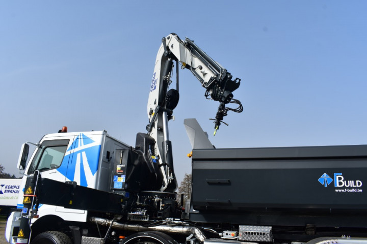 Ford Truck Copma Kraan Busi Group Containerhaak Container Bouw Grijper (18)