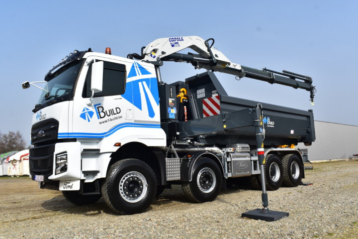 Ford Truck Copma Kraan Busi Group Containerhaak Container Bouw Grijper (19)