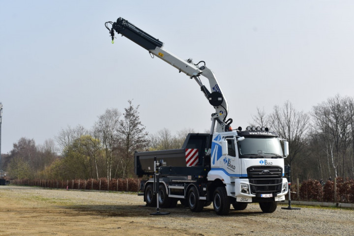 Ford Truck Copma Kraan Busi Group Containerhaak Container Bouw Grijper (2)