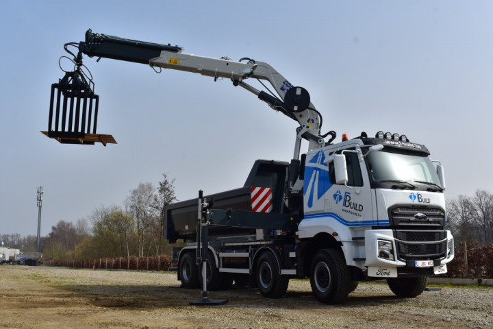 Ford Truck Copma Kraan Busi Group Containerhaak Container Bouw Grijper (20)