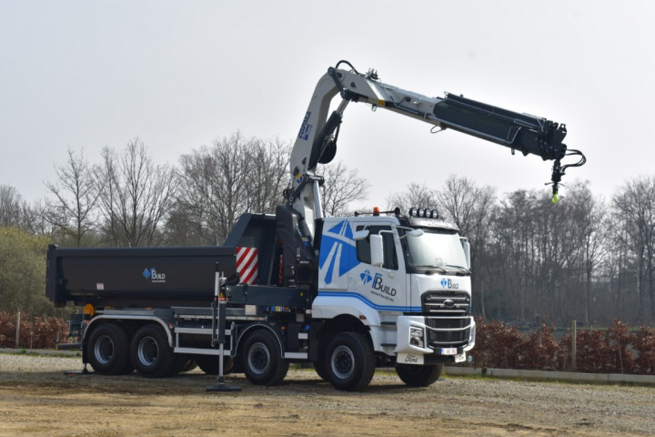 Ford Truck Copma Kraan Busi Group Containerhaak Container Bouw Grijper (5)