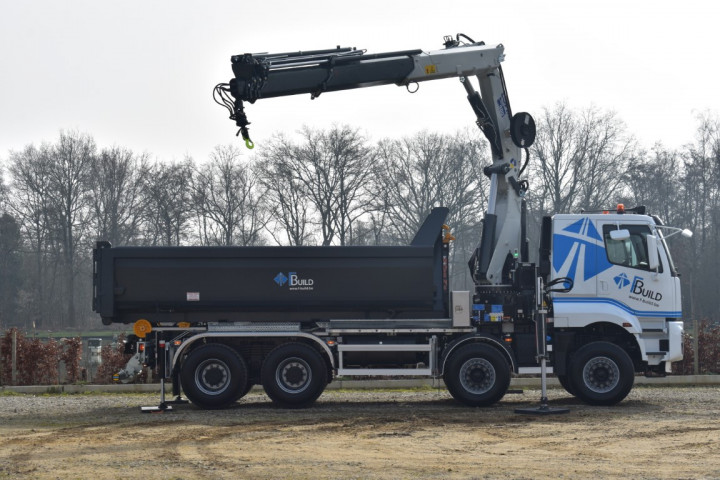 Ford Truck Copma Kraan Busi Group Containerhaak Container Bouw Grijper (6)