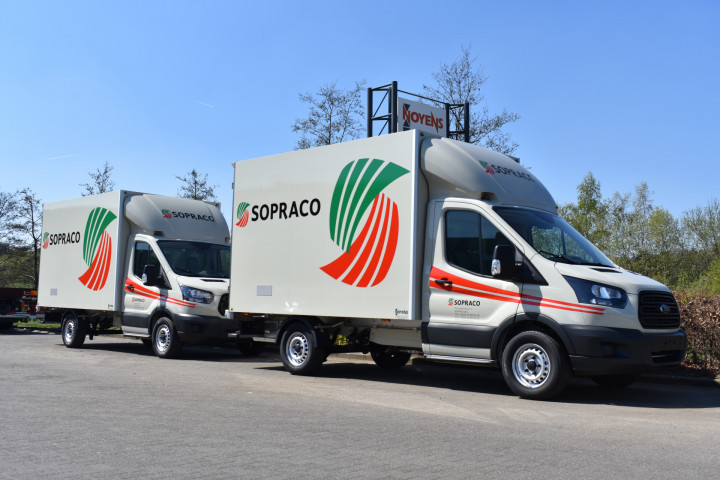 Geisoleerde Laadkast Frigokast Gekoeld Transport Sopraco Vilatca Geel Ford (11)