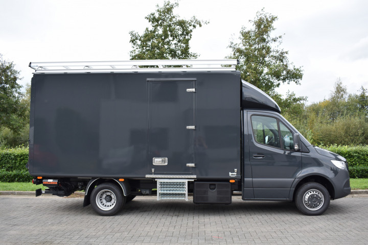 Gesloten Laadkast Dakdrager Laadbrug Dhollandia Mercedes Sprinter Dakwerken Aarschot (1)