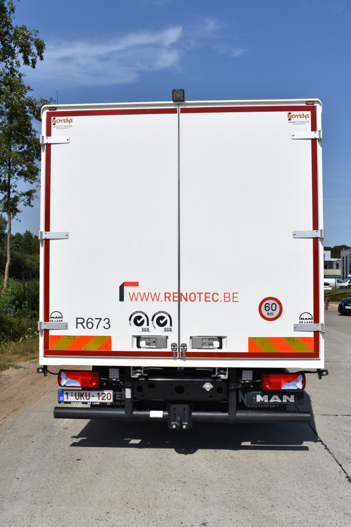 Gesloten Laadkast Rolluik Carrosserie Opbouw Man Renotec Geel (11)
