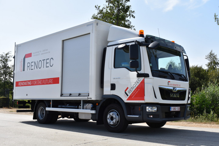 Gesloten Laadkast Rolluik Carrosserie Opbouw Man Renotec Geel (4)