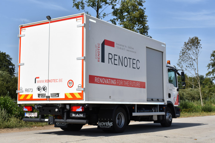 Gesloten Laadkast Rolluik Carrosserie Opbouw Man Renotec Geel (8)