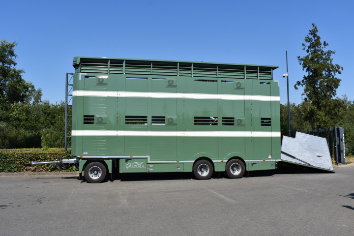 Irma Aanhangwagen Veetransport Transport Animaux Vivants Cant Meerdonk (2)