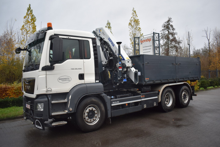 Kraan Copma Container Haesevoets Bouw