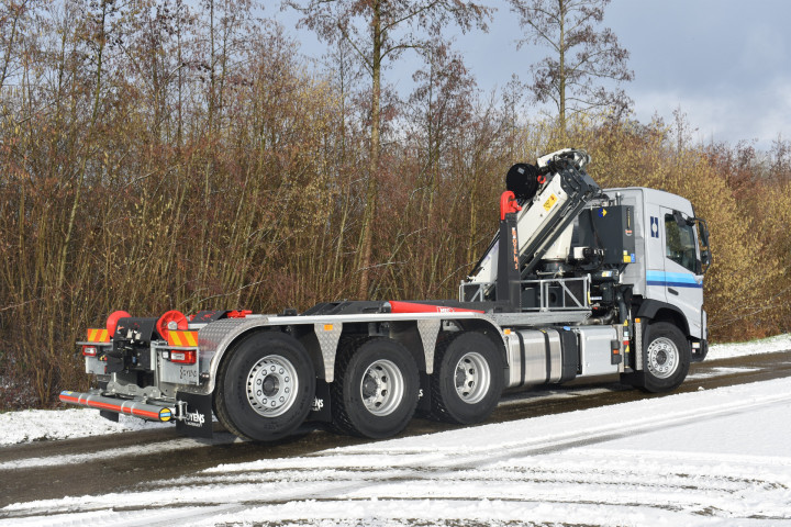 Kraan Copma Containerhaak Noyens Volvo Hegrola Westerlo