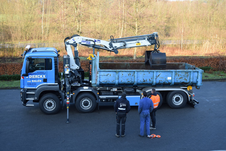 Laadkraan Copma Containerhaaksysteem Busi Group Man Dierckx Nutsleidingen Balen (21) 2