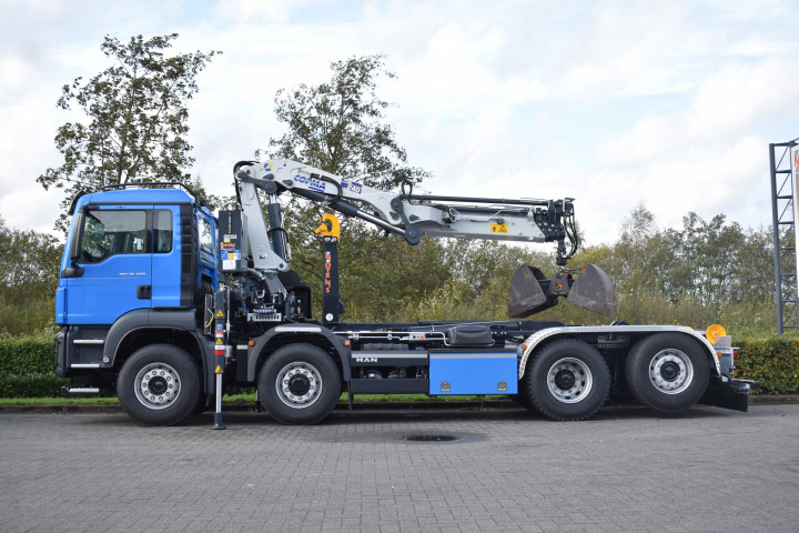 Laadkraan Copma Containerhaaksysteem Busi Group Man Dierckx Nutsleidingen Balen (9)