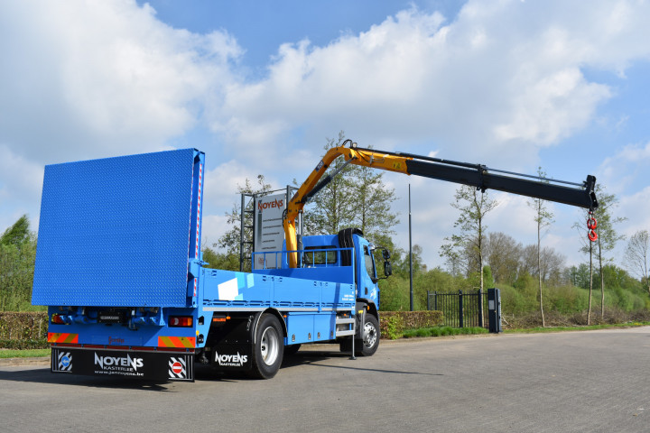 Laadkraan Copma Laadbrug Dhollandia Daf Dca Beerse (11)