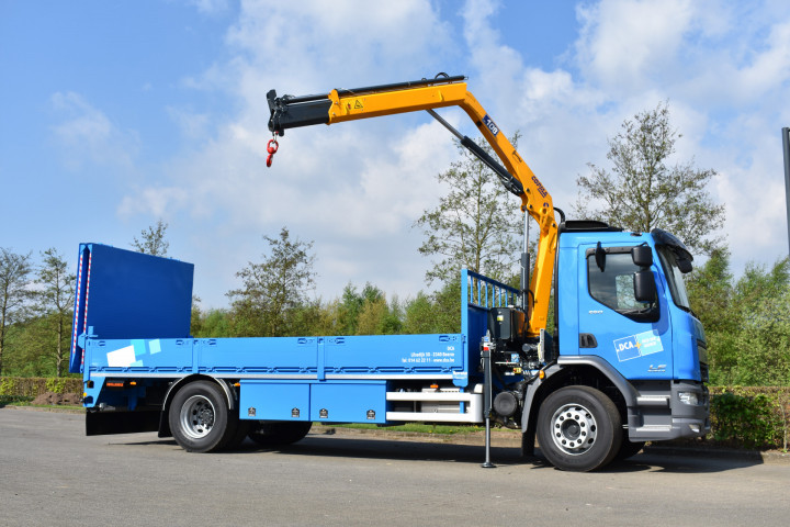 Laadkraan Copma Laadbrug Dhollandia Daf Dca Beerse (12)