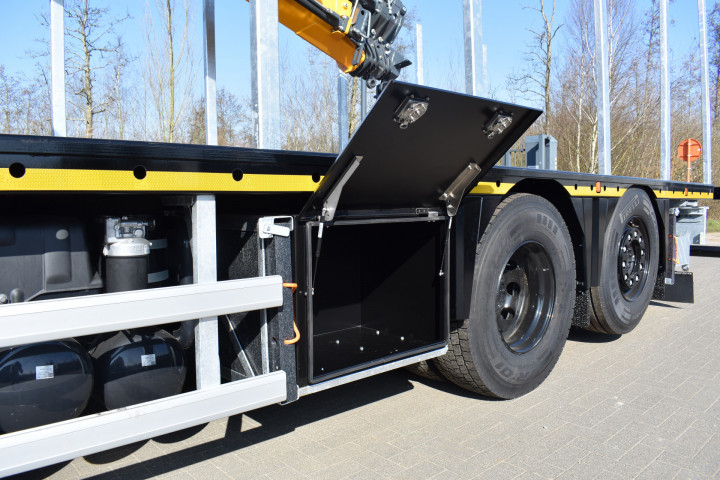 Laadkraan Houttransport Man Arendonk Uitschuifbare Laadbak (13)