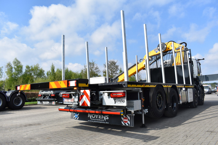 Laadkraan Houttransport Man Arendonk Uitschuifbare Laadbak (17)