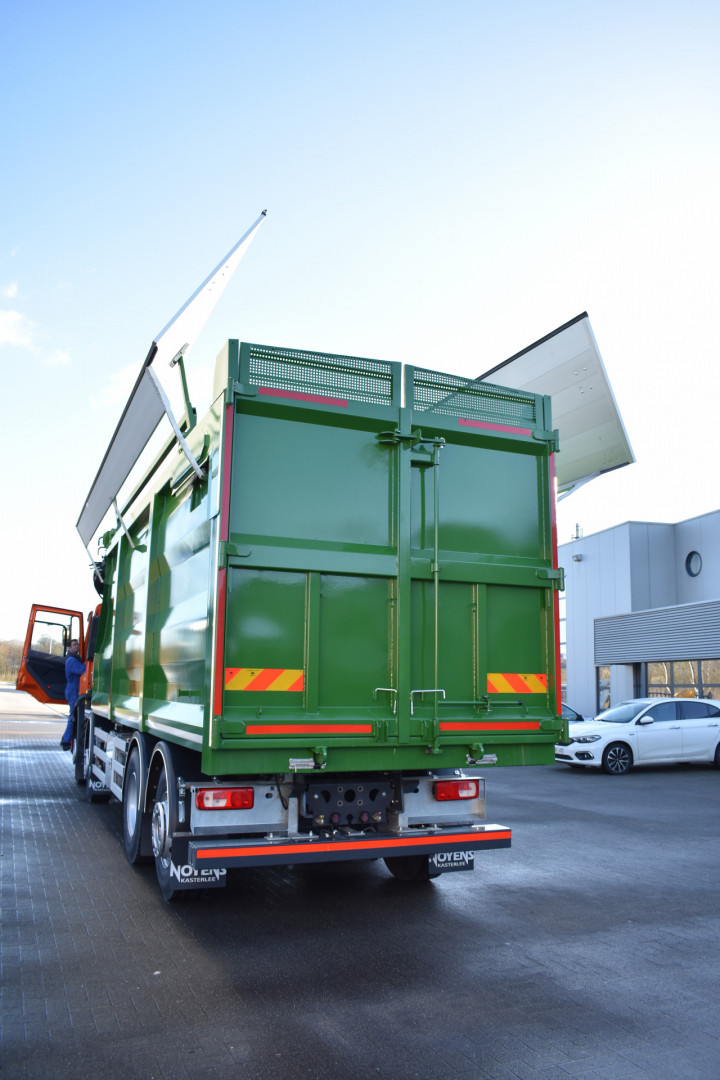 Laadkraan Marchesi Schrootkraan Boomkraan Daf Kipper Bionerga Houthalen (8)