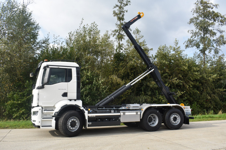 Man De Laak Demo Vrachtwagen Containersysteem Haaksysteem (1)