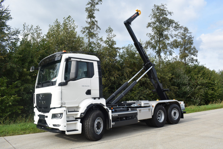 Man De Laak Demo Vrachtwagen Containersysteem Haaksysteem (7)