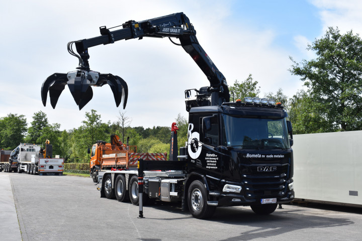 Marchesi Laadkraan Busi Group Containersysteem Recyclage Schrootkraan Rometa Westerlo (2) 2