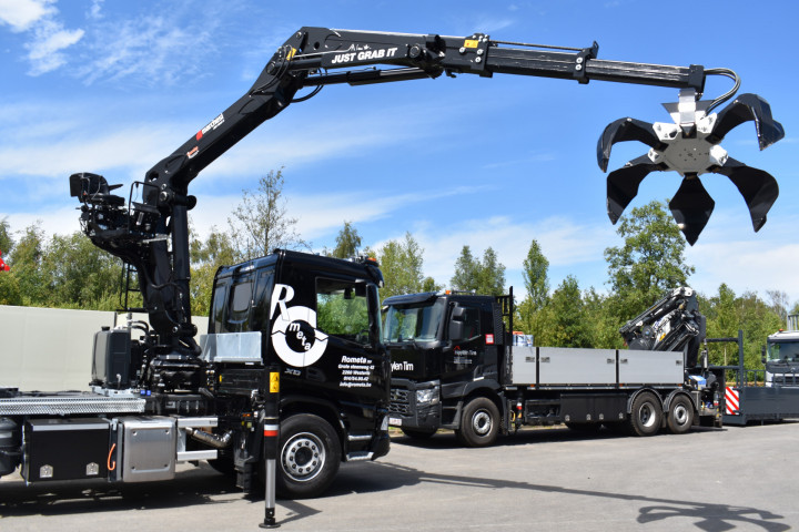 Marchesi Laadkraan Busi Group Containersysteem Recyclage Schrootkraan Rometa Westerlo (6)