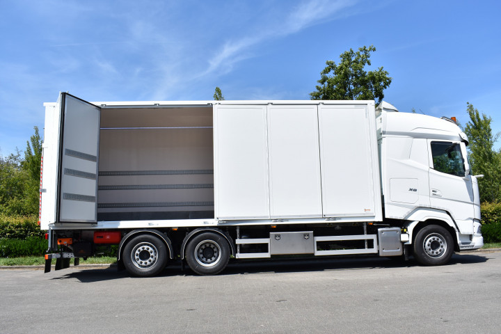 Opbouw Laadkast Zijdeuren Laadklep Dhollandia Daf Ptq Tielen (4)