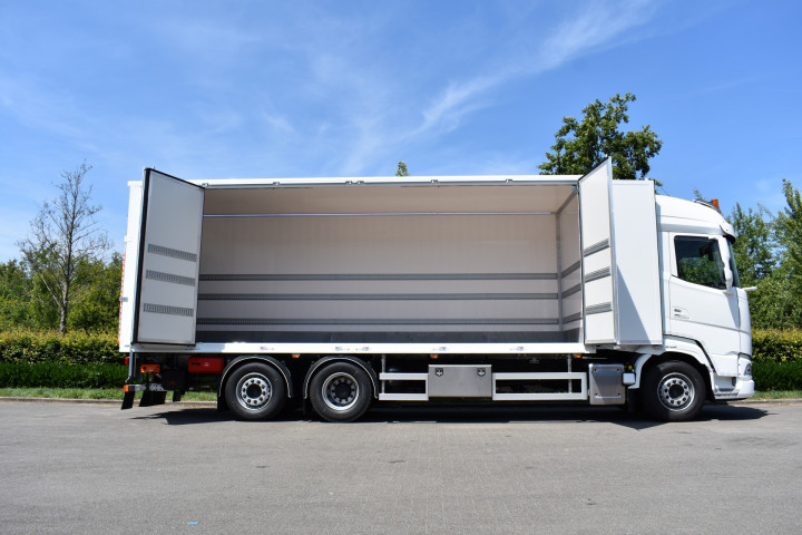 Opbouw Laadkast Zijdeuren Laadklep Dhollandia Daf Ptq Tielen (5) 2