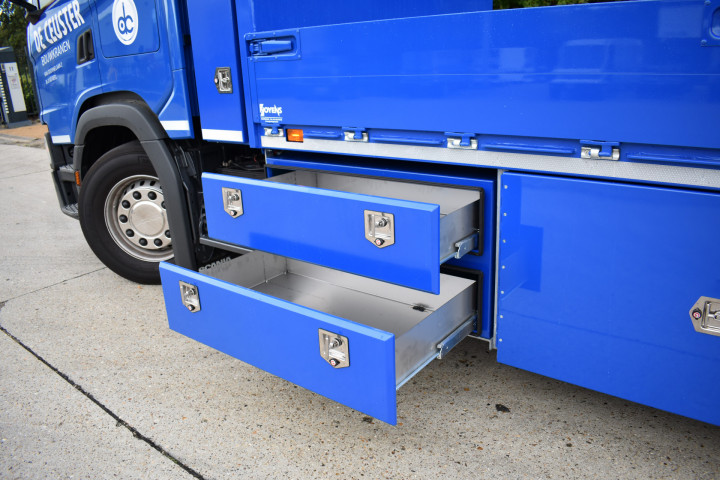 Open Laadbak Gereedschapskoffer Carrosseriebouw Maatwerk Scania De Ceuster Geel (7) 2