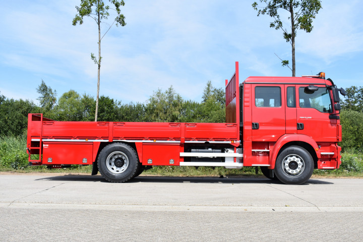 Open Laadbak Zijborden Gereedschapskoffer Vrachtwagenopbouw Rijkevorsel Man (2)