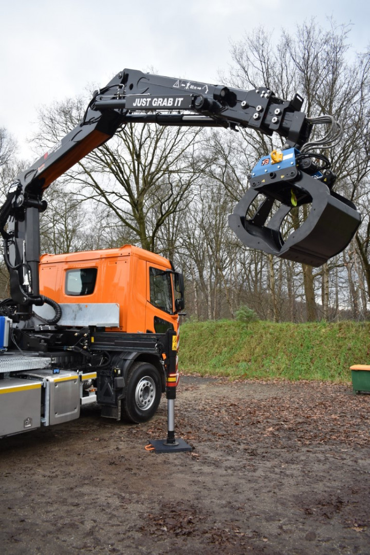 Schrootkraan Marchesi Containerhaaksysteem Busi Group Gemeente Westerlo (1)