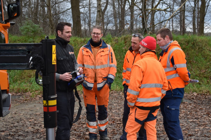 Schrootkraan Marchesi Containerhaaksysteem Busi Group Gemeente Westerlo (10)