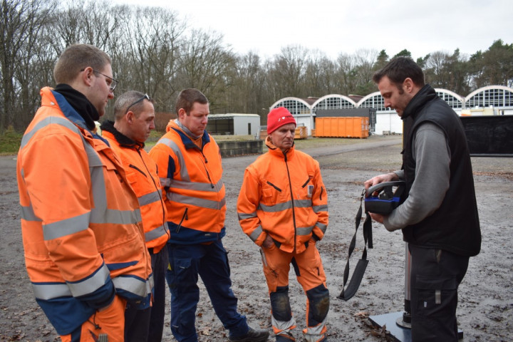 Schrootkraan Marchesi Containerhaaksysteem Busi Group Gemeente Westerlo (13)