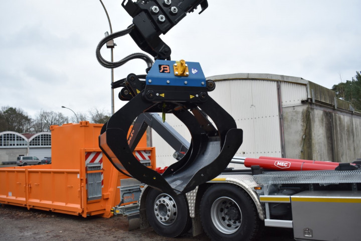 Schrootkraan Marchesi Containerhaaksysteem Busi Group Gemeente Westerlo (3)