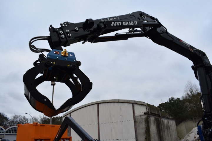 Schrootkraan Marchesi Containerhaaksysteem Busi Group Gemeente Westerlo (4)