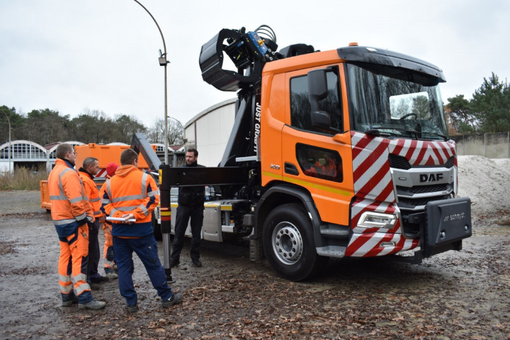 Schrootkraan Marchesi Containerhaaksysteem Busi Group Gemeente Westerlo (7)
