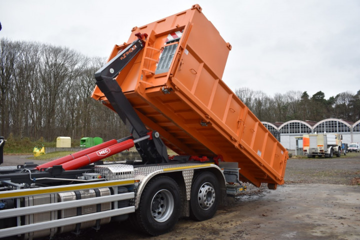 Schrootkraan Marchesi Containerhaaksysteem Busi Group Gemeente Westerlo (8)