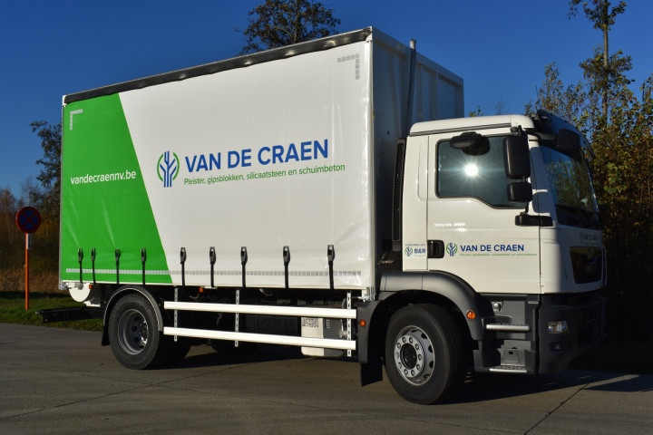 Schuifzeil Huifwagen Van De Craen B&r Bouwgroep Man Chapewagen Betonmixer (2)